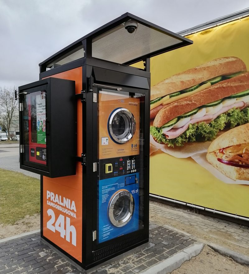 Circle K wprowadza samoobsÅugowe pralkomaty na stacjach paliw  MateriaÅ prasowy